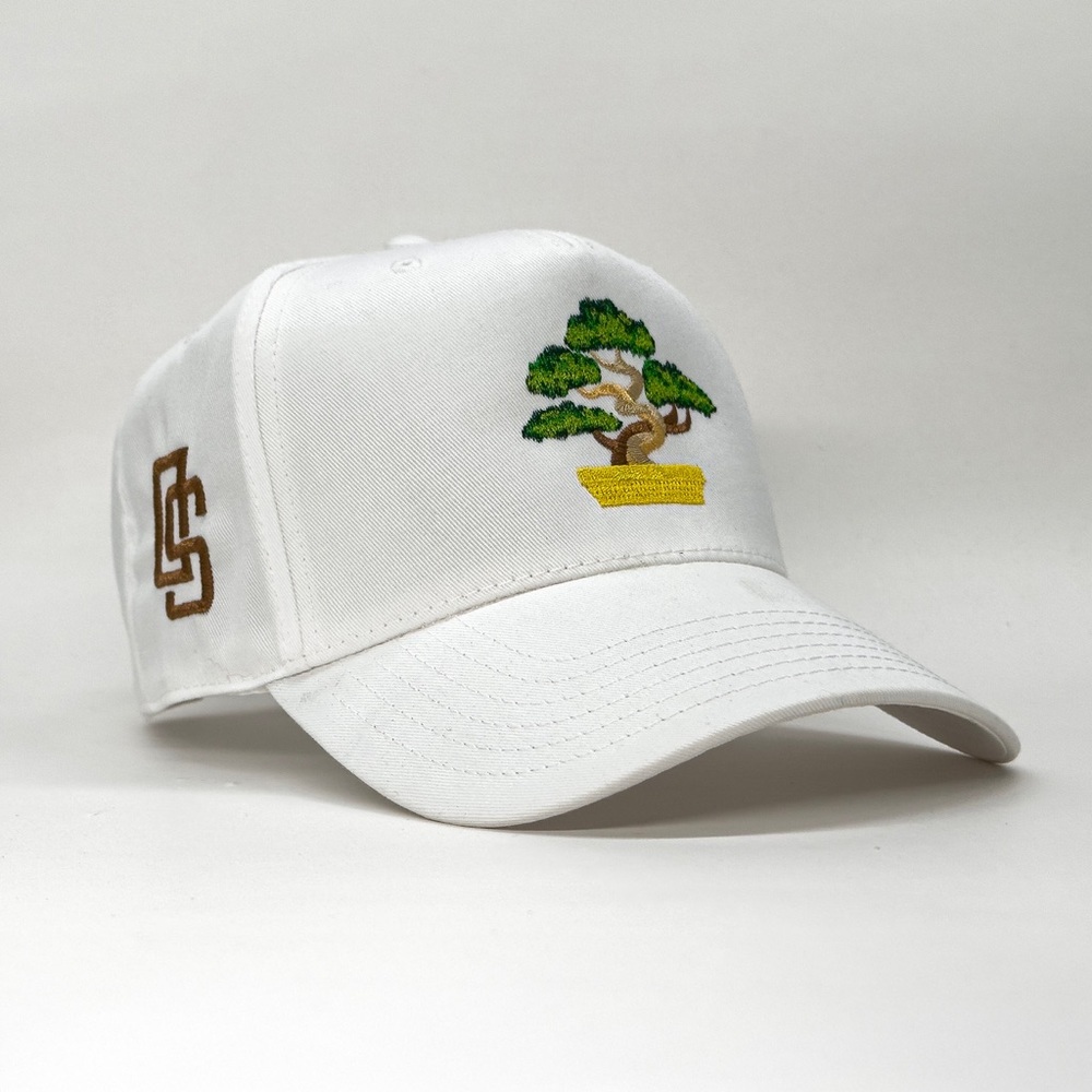San Diego Bonsai - White snapback Hat
